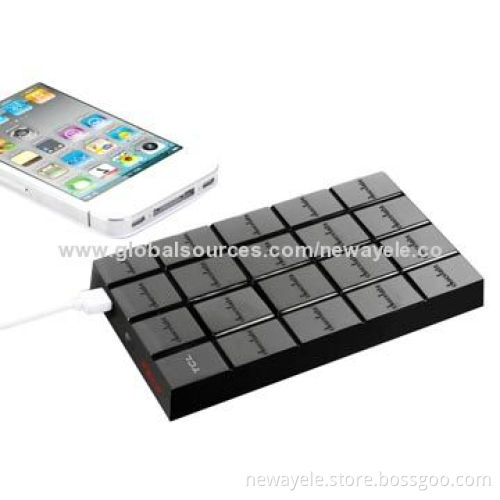 Private model chocolate shape power bank with 3000mAh capacity